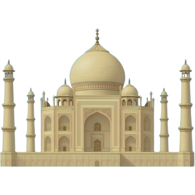 CREA UN EMOJI DEL TAJ MAHAL DE INDIA emoji