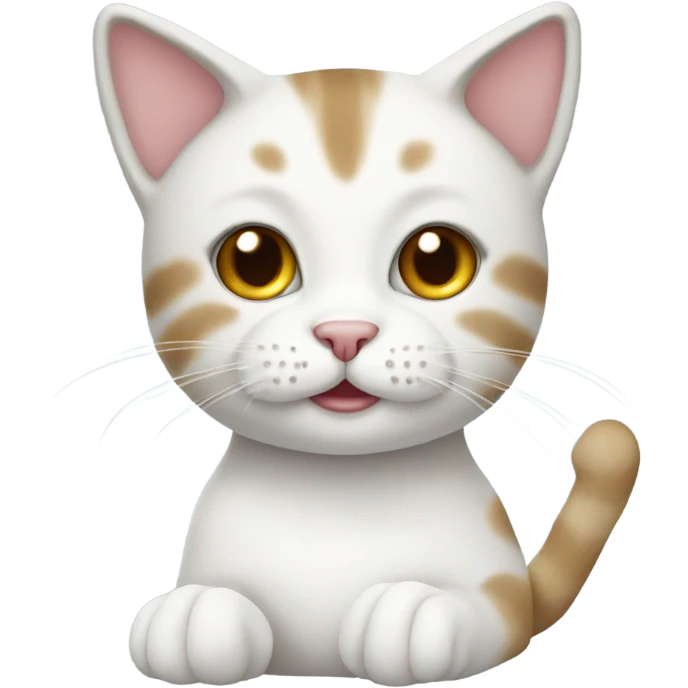 Cat wearing white socks emoji