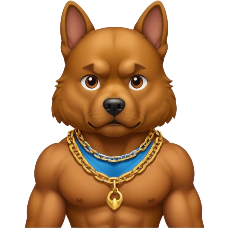 thug dog emoji