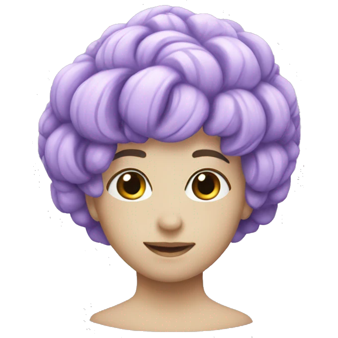 aesthetic lavender items emoji