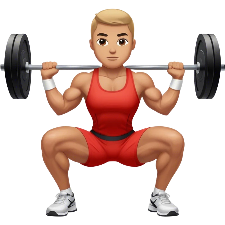 nike athlete weighted squats emoji