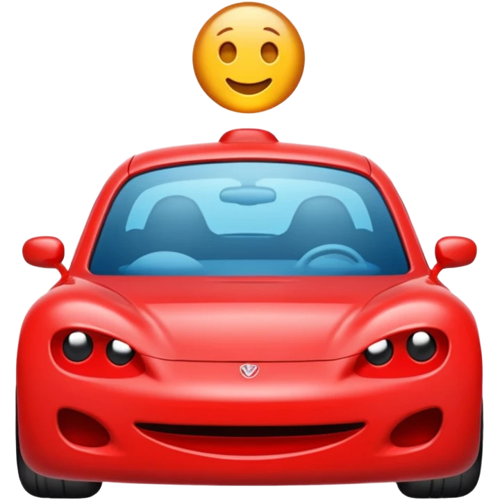 Crée un crique pour une voiture emoji