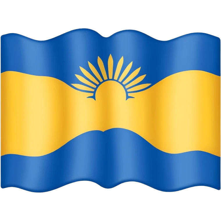 флаг республики Бурятия  emoji