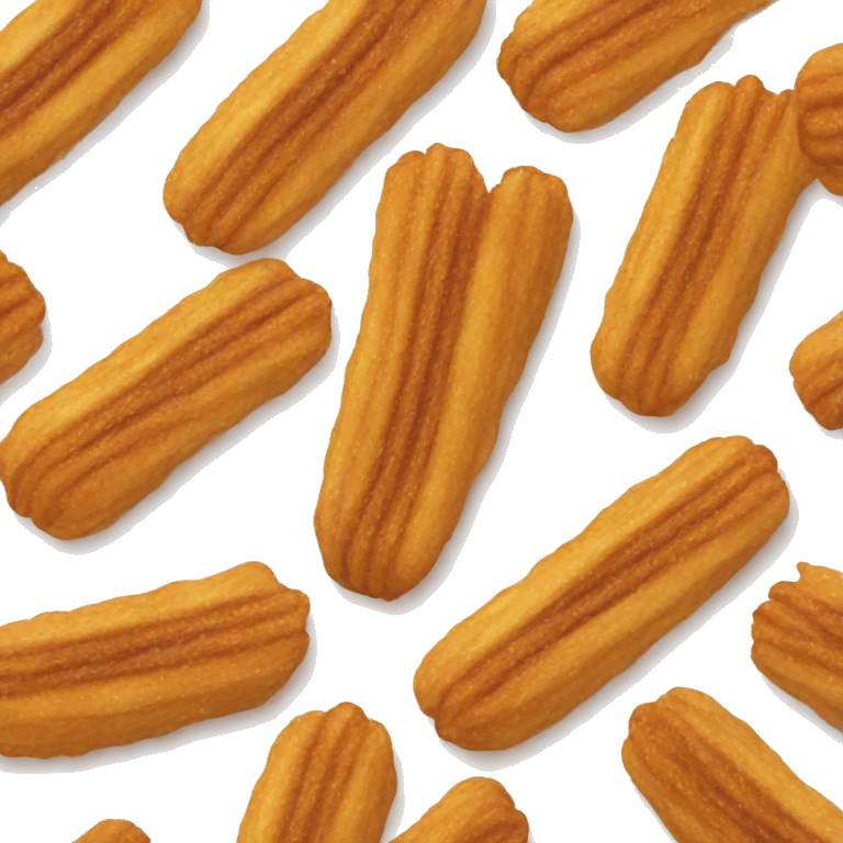 Churro filled with chocolate  emoji