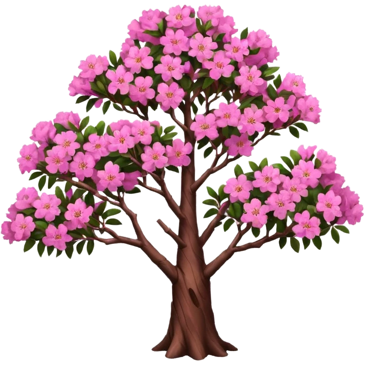 crape myrtle tree emoji