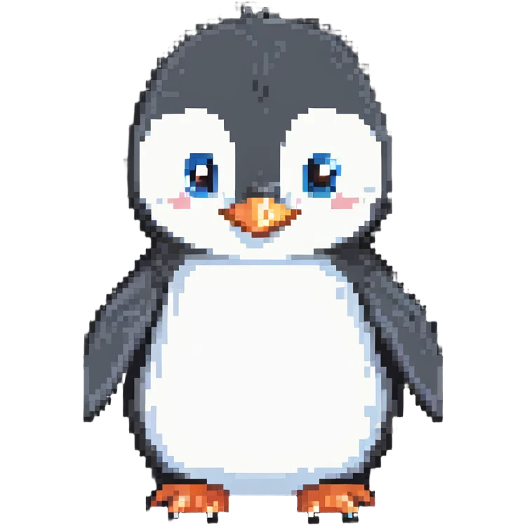 Little baby penguin emoji