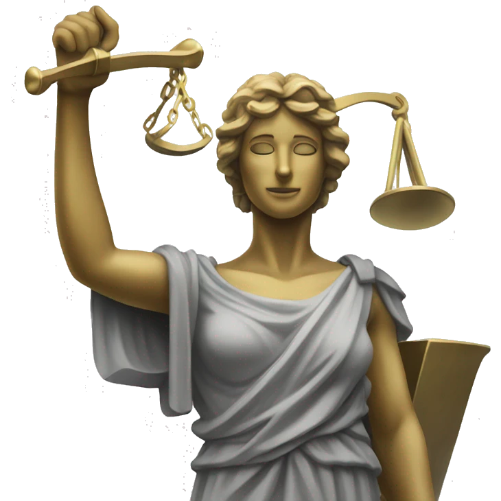 Justitia Statue  emoji