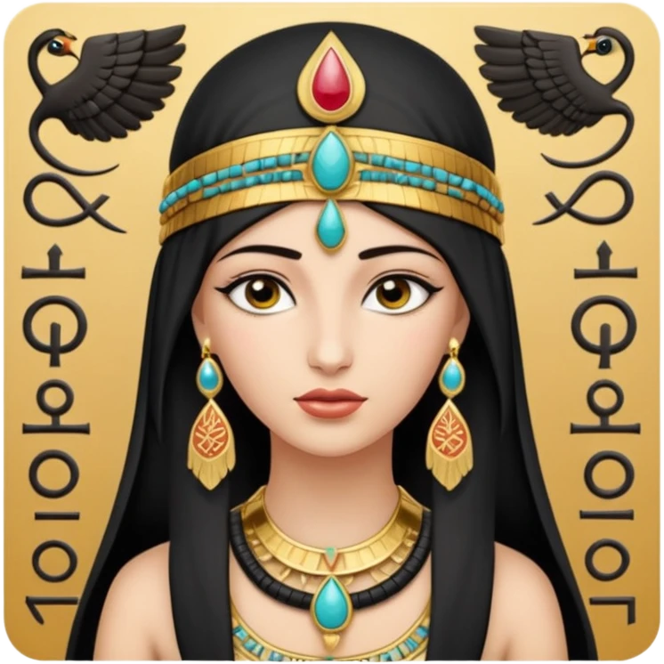 Isis from Egyptian Gods emoji