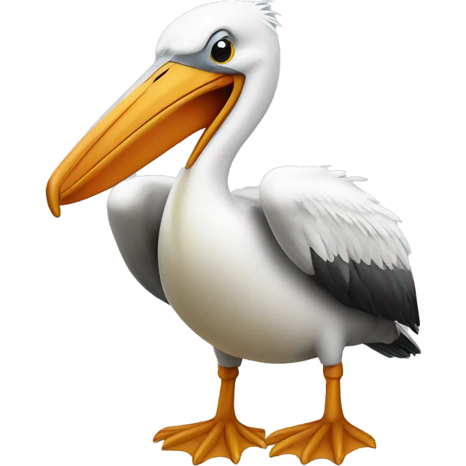 Pelican thumbs up emoji