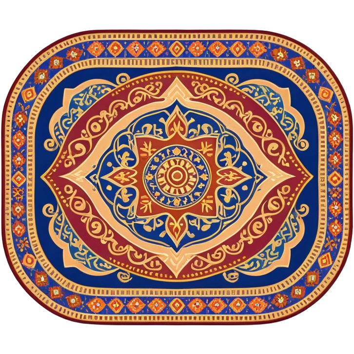 Flying carpet emoji