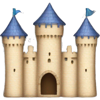 plaid pattern castle emoji