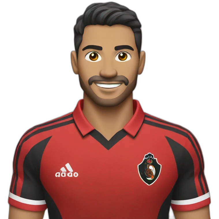 camisa do flamengo emoji