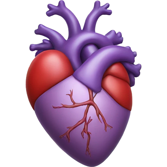 anatomical heart emoji