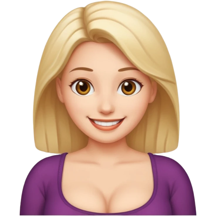 Only boob women big emoji