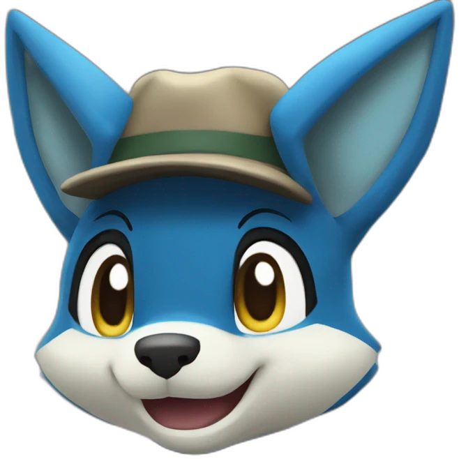 Lucario Pokemon emoji