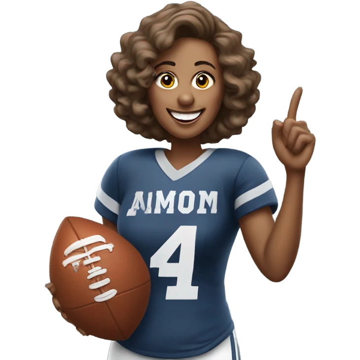 Mom as a commanders fan emoji