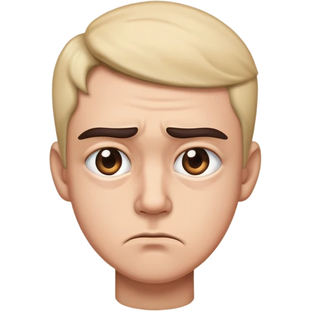 side eye with disgust and judgement emoji