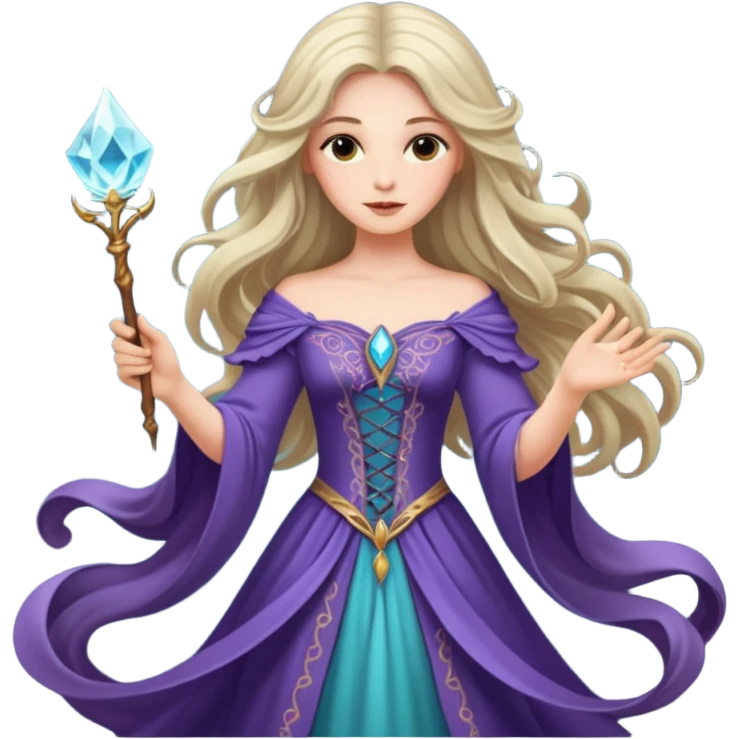  magicienne pour site Web thème magie  emoji