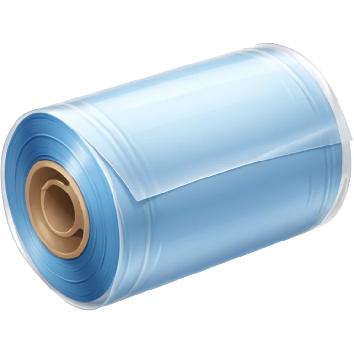plastic wrap roll thin emoji