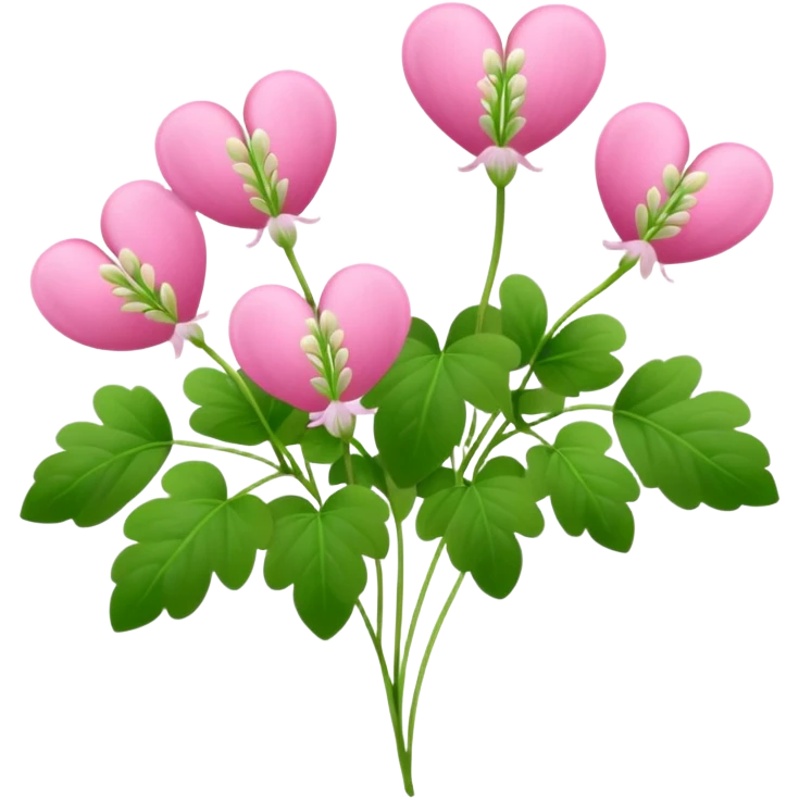 Dicentra spectabilis emoji