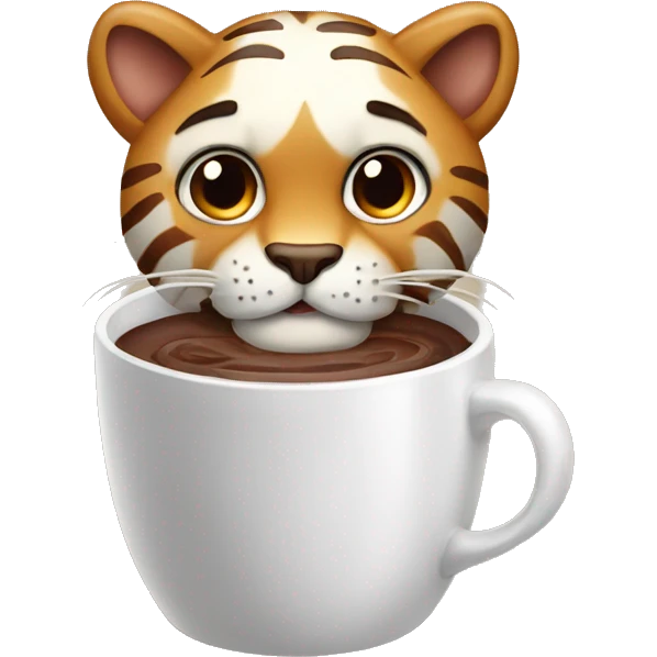 hotchoco with tigr emoji