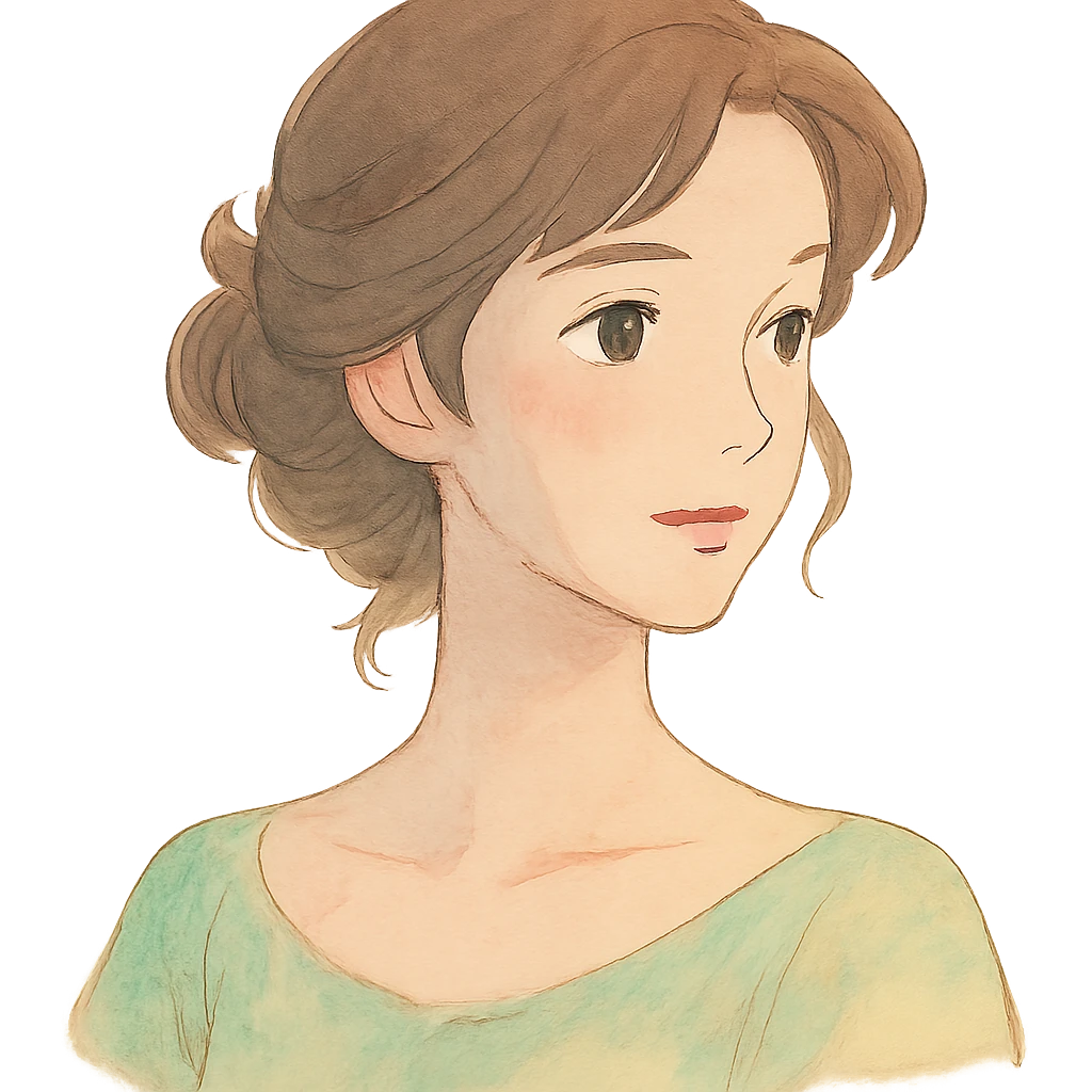 stylized portrait of a beautiful woman with soft lighting and pastel colors emoji