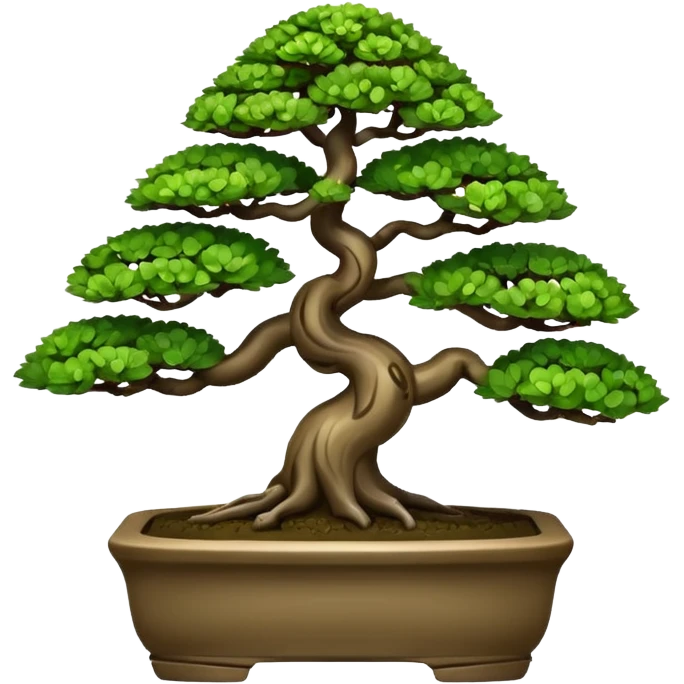 Bonzai très simmple emoji