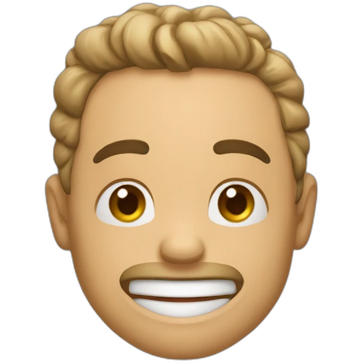 Jubilado emocionado por vivir la vida emoji