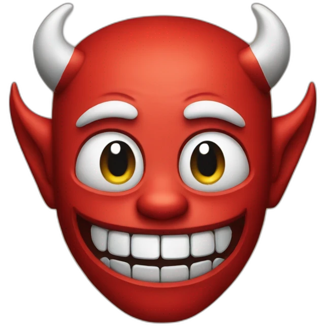 devil with a lot of money emoji