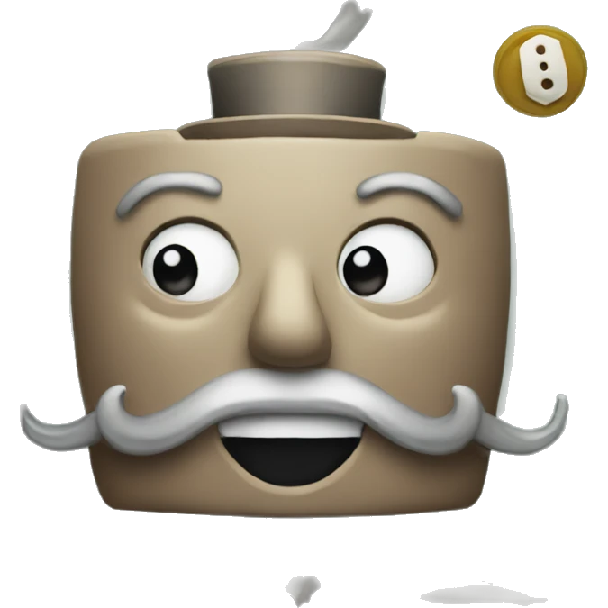 monopoly masctot emoji