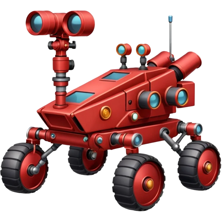 simplier Mars rover emoji