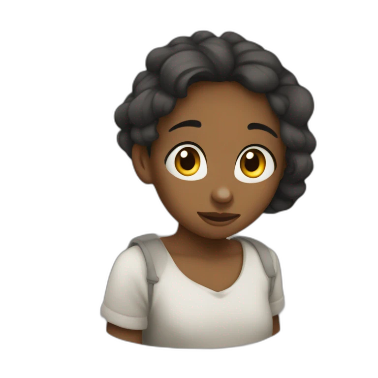 Une fille qui embrasse un garçon emoji