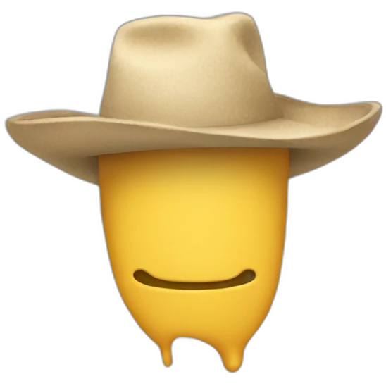 capotain hat icon square emoji