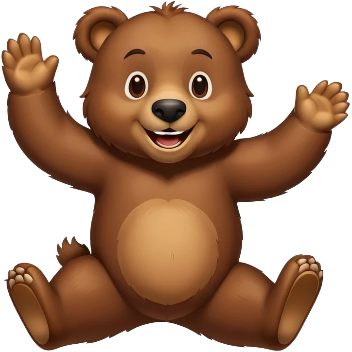 Dancing bear emoji