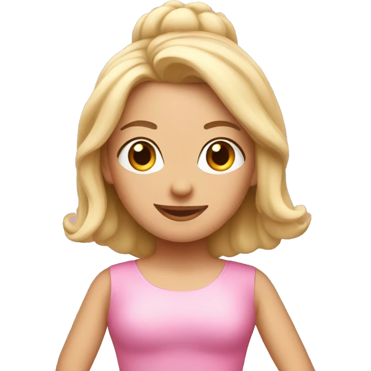 pink pilates princess emoji