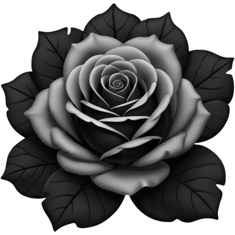 I need black rose emoji emoji