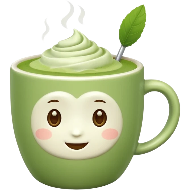 matcha late  emoji
