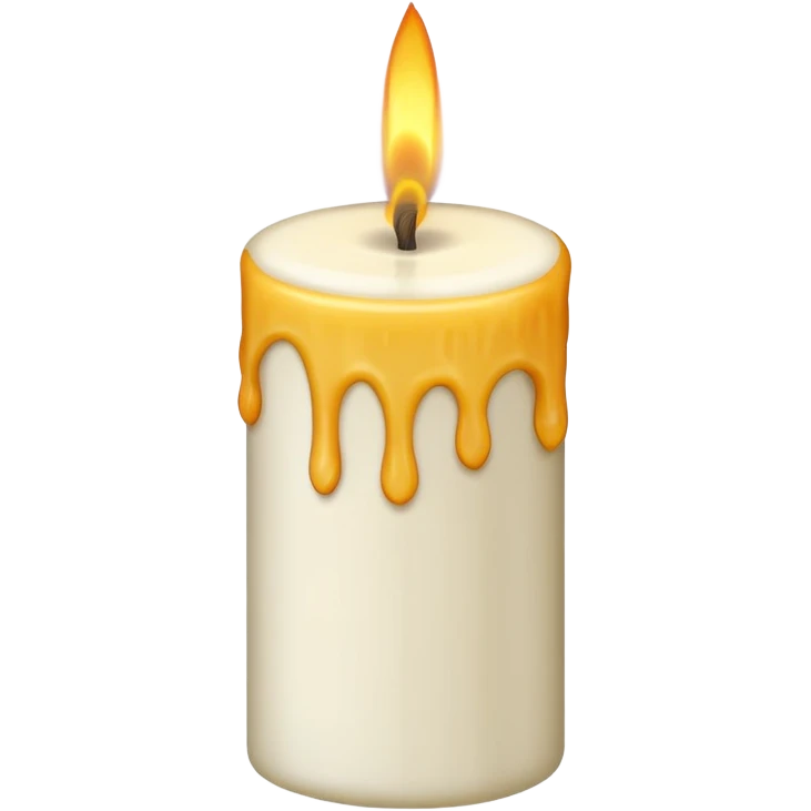 ritual candle. emoji