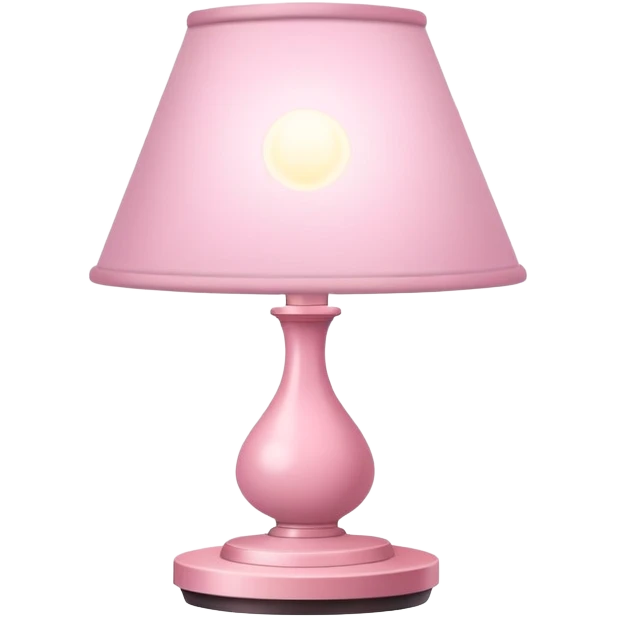 babypink lamp emoji