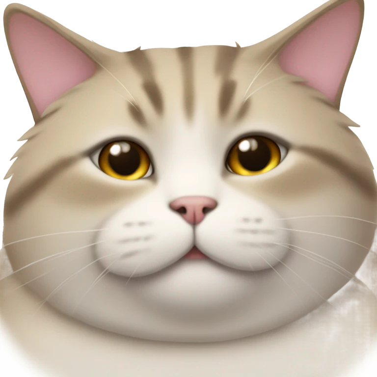Fat cat emoji