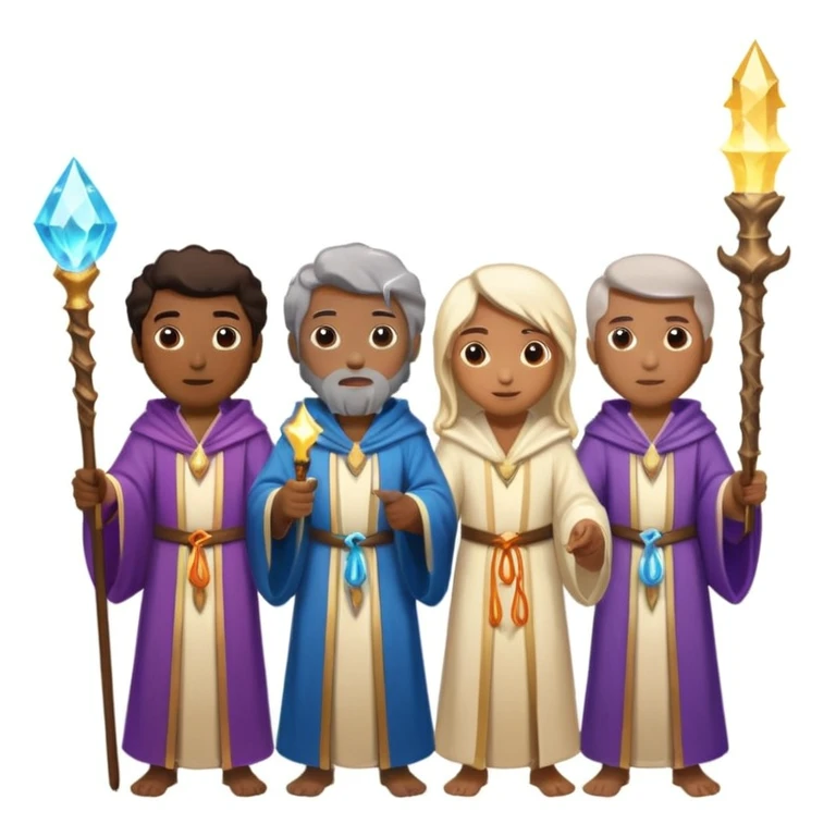 Magic wizard team  emoji