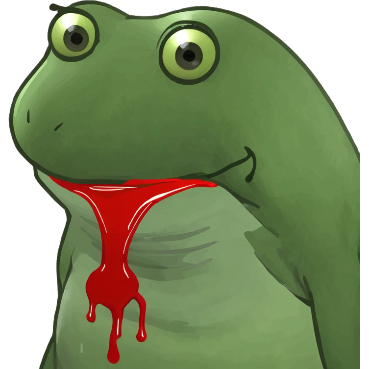 bufo chest is bleeding emoji