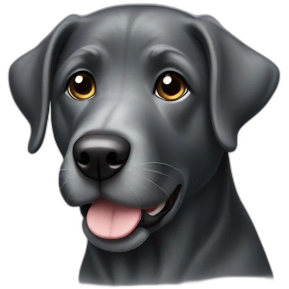 black gray terrier lab emoji