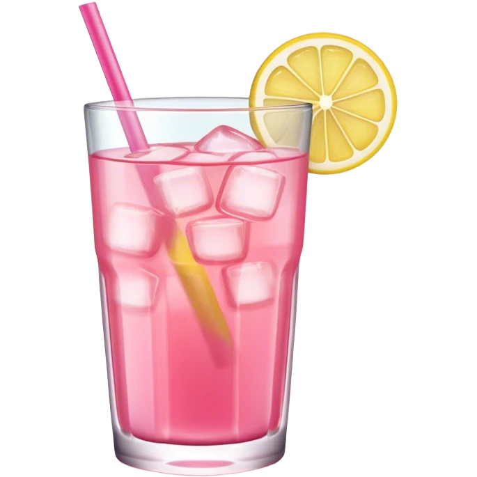Pink lemonade  emoji