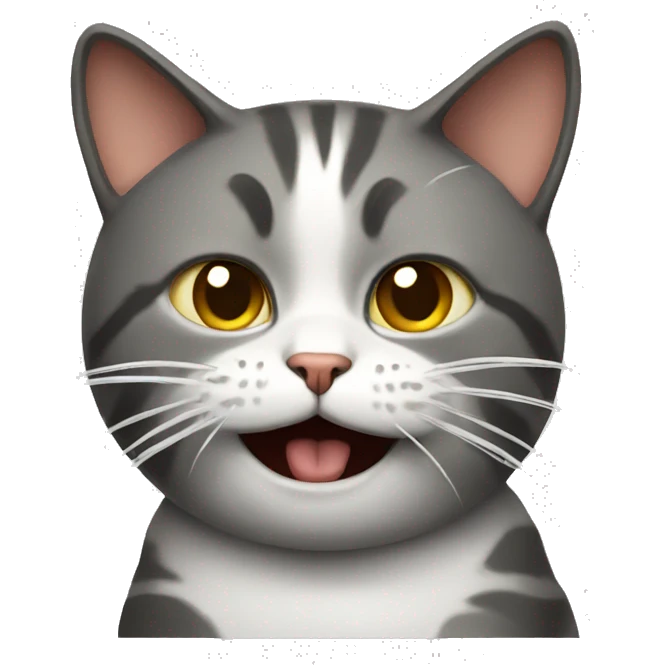 Cat with a cigarette  emoji