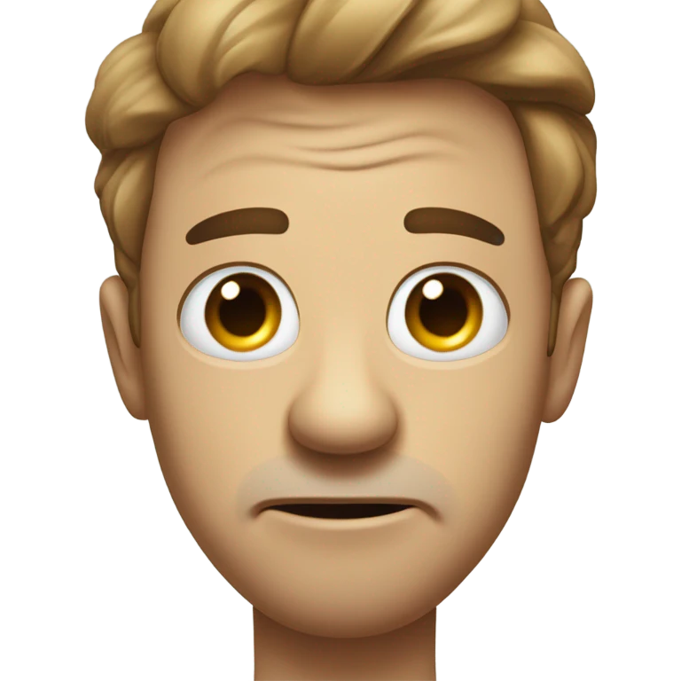 Twitchy eye face  emoji