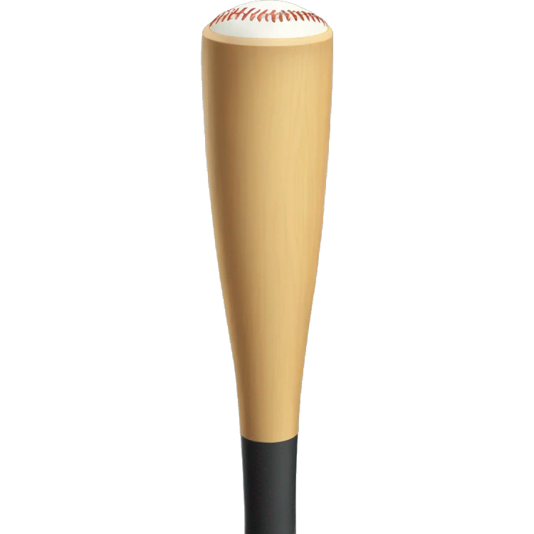 Baseball bat emoji
