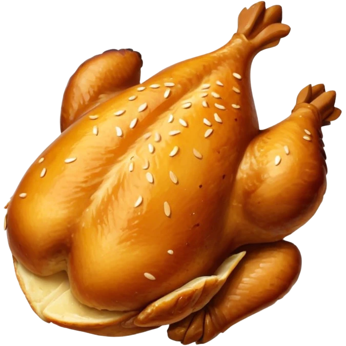 baked chicken emoji