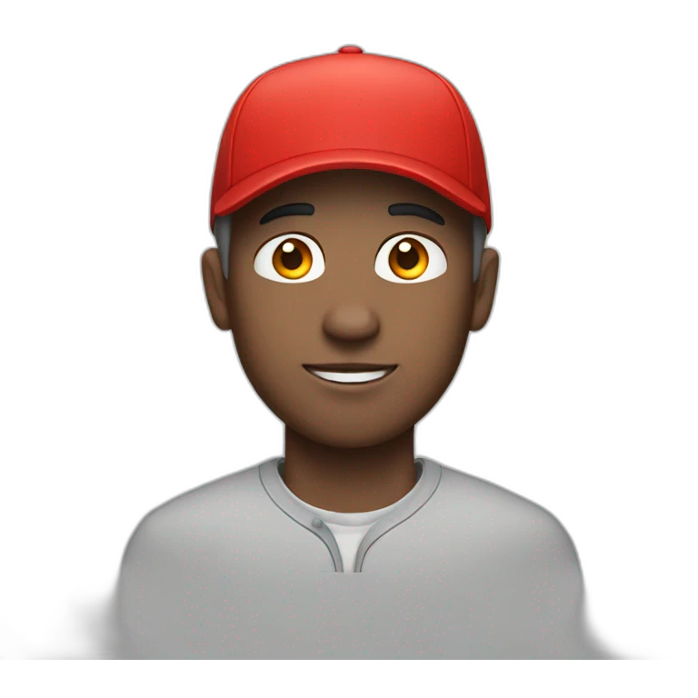 gray skin dude with red cap emoji