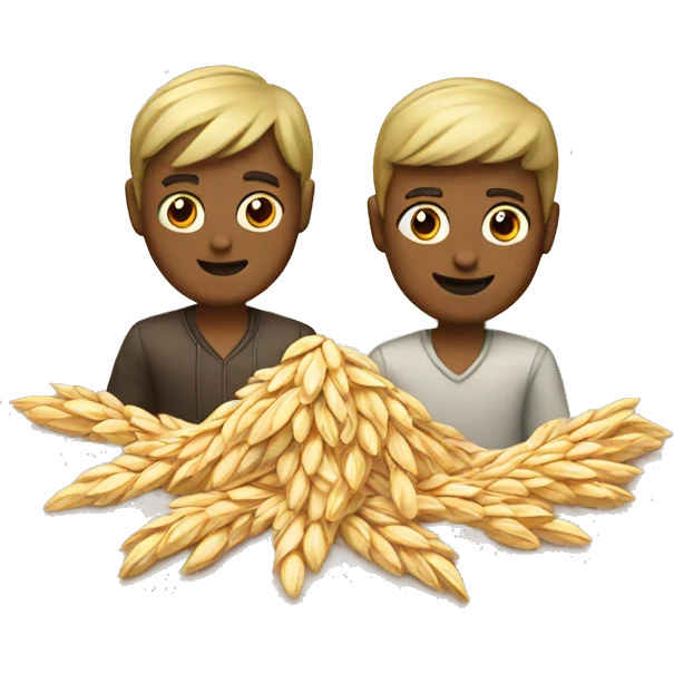 a couple of oats emoji